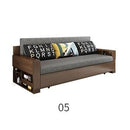 HQ Folding Sofa 1.25-2.05m Multifunctional Foldable Sofa Bed, Retractable Sofa Living Room