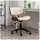 Light Luxury Computer Chair Comfortable Solid Wood Sitting Swivel Chair Office Chair