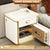 YICHANG Smart Bedside Table With Safe Box Bedside Cabinet With Safe Box Fingerprint Light / USB