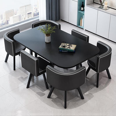 Dining Table And Chair Office Negotiation Table And Chair Small Apartment Combination Dining Table