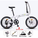 High Carbon Steel 7 Speed Foldable Adult Bike