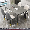 Dining Table Marble Slate Dining Table Household Small Apartment Dining Table And Chair Combination