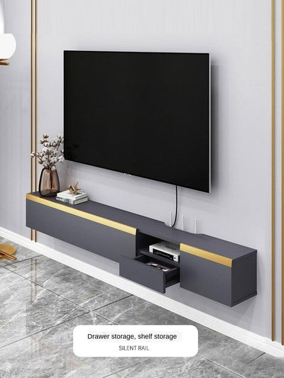 Light Luxury Internet Celebrity Wall-mounted Tv Ultra-thin Simple Post-modern Living Room Wall 2 m