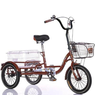 Yashidi🔥Tricycle Adult Bicycle Middle And Old Age Scooter Household Double Old Man Human Bike