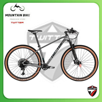 Twitter Carbon Fiber Mountain Bike GX-12 Speed Front And Rear Barrel Axle Off-road Bike