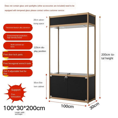 Shelf Feidasen Exhibition Hall Sample Transparent Gift Cabinet Car Model Product Display Rack