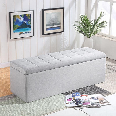 Multifunctional Long Bench Storage Stool Fabric Cabinet Can Sit Clothing Shop Sofa Stool