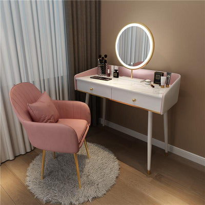 YICHANG Light Luxury Nordic Internet Celebrity Ins Style Dressing Table Bedroom Small Apartment