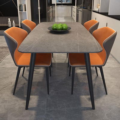 【YUEHUA】Ready Stock Dining Table Set Marble Dining Table with Chairs