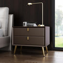 Installation-free Bedside Table Light Luxury Style Simple Modern Mini Bedroom White 40cm Nordic