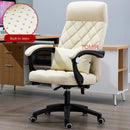 Computer Chair Office Chair Leather Seat Lifting Swivel Massage Chair