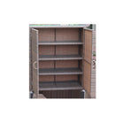 Shoe Rack Rattan Outdoor Sunscreen Waterproof Courtyard Locker Garden Balcony Storage Cabinet