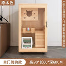 HOOPET Cat Cage Solid Wood Villa Pot Cage Super Large Luxury Cabinet Nest Kitten Double Deck Three