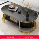 ARPER Nordic Light Luxury Coffee Table Simple Modern Creative Sofa Side Table Wrought Iron Bedroom