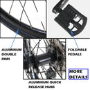 Xds Foldable Bicycle Folding Bicycle 10kg 8 Speed Aluminum Alloy Folding Bike Z3 Portable Men And