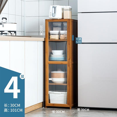 ARPER Kitchen Rack Floor Household Multi-layer Storage Cabinet Multifunctional Kitchen Cabinet