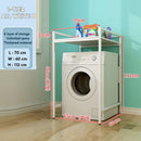 PYGH Washing Machine Rack Flip Washing Machine Bathroom Storage Rack Toilet Storage Rack