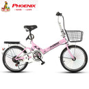 Phoenix🚴‍♀️Folding Bike Spot Road Bikes Ready Stockfolding Bicycles, Women''s Lightweight Portable