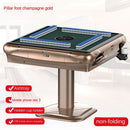 Singapore Auto Mahjong Table With Animal No-push Roller Coaster Mute Machine Full-automatic Foldable