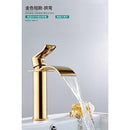 RUNZE Gold Basin Sink Hot & Cold Mixer Kitchen Faucet Brass Bathroom Water Tap Multi-styles To