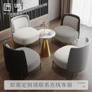 JUZHUXUAN Craftsmanship, light luxury, thousand bird lattice fabric sofa, hotel living room,