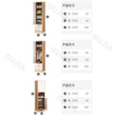 HZ Wardrobe Single Door Household Storage Cabinet Bedroom Rental Room Small Closet Ultra Narrow