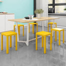 【Buy 3 Get 1 Free】Stackable Plastic Stool Living Room Use Plastic Dining Stool/Dining Chair Step