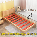 LAL Solid wood bed frame beech wood with mattress adult bed children's bed queen splicing bed baby