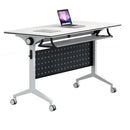 Folding Conference Tables And Chairs Combination Movable Desk