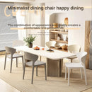 Plastic dining chair household net red restaurant thickened simple modern Nordic desk armchair