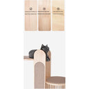 RUNPET Cat Condo Tree Climbing Solid Rack Wood Nest Integrated Limolimo Popsicle Large Japanese Net