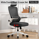 Mesh Office Chair High-back Computer Chair Adjustable 3D Headrest Comfort For Work 8 Hours Reclining