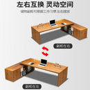 Boss Table Office Table and Chair Combination Manager Supervisor President Computer Table Modern