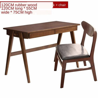 Office Desk Writing Table Simple Modern Ikea Desk Chair Home Middle School Student Bedroom Solid