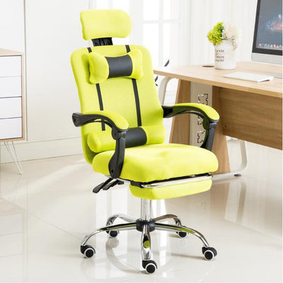 Ergonomic Computer Chair Home Office Chair Reclining Lift Staff Back Swivel Chairs