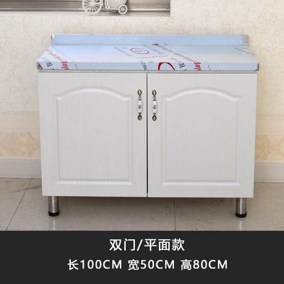 Simple Kitchen Cabinet Stainless Steel Storage Table