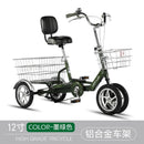 🎉 2022 New 🎉 Lovis Human Tricycle Old Man Pedal Small Bicycle Adult Cargo Scooter Single Tricycle