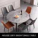 Retractable Slate Dining Table Round/Square Table Meeting Table Household Scratch And High