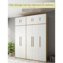 Nordic Wardrobe Simple Modern Economy Assembly Two-door Board Simple Custom Small Bedroom Wardrobe