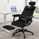 Reclining Computer Chair Office Chair With Emulsion Seat Backrest Ergonomic Massage Chair Home