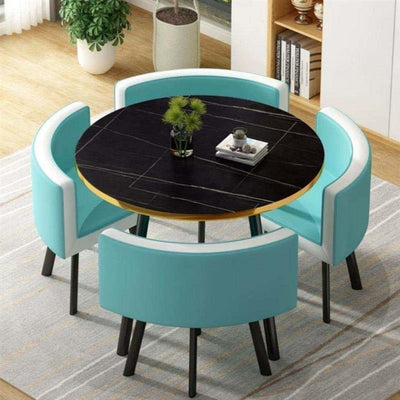 Dining Table Dining Table Set Light Luxury Dining Table and Chair Small Round Table OfficeTable and