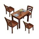 SENBIJU Dinning Table With Chair Wooden Combination Modern Simple Household Small Family ZL