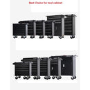 Syezyo Tool Cart Auto Repair Multifunctional Mobile Tool Cabinet Maintenance Drawer Type Combination