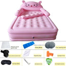 Mattress Single Household Double Inflatable Air Cushion Elevated Cartoon Cute Totoro Folding Lazy