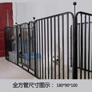 HOOOPET Dog Playpen Pet Fence Rabbit Set Playpen Outdoor Fence Dog Cage Gate Heavy Metal Fence