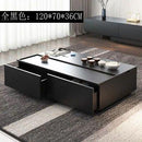 Simple Coffee Table Black Oak Grain Can Lift Coffee Table Large And Small Living Room Storage Can Be