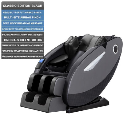 Mingrentang Massage Chair One-key Smart Control (Black)SL-300 150X97x74CM