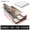 Bookcases One Custom Step-by-step Rice Single Bed Small Tatami Storage Bed Japanese-style High Box