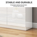 Shoe Cabinet Modern Paint White Large-capacity Locker Solid Wood Shoe Cabinet Ultra-thin Locker