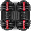 GYM Adjustable Dumbbell Fitness Dial Dumbbell With Handle And Weight Plate For Home Gym Set